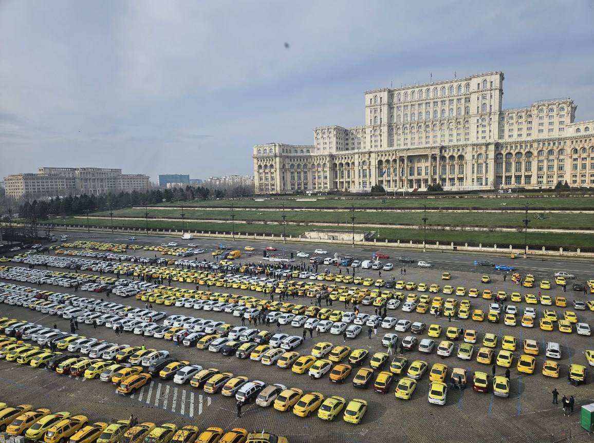 Protest Al Taximetri Tilor N Bucure Ti Care Le Sunt Nemul Umirile I