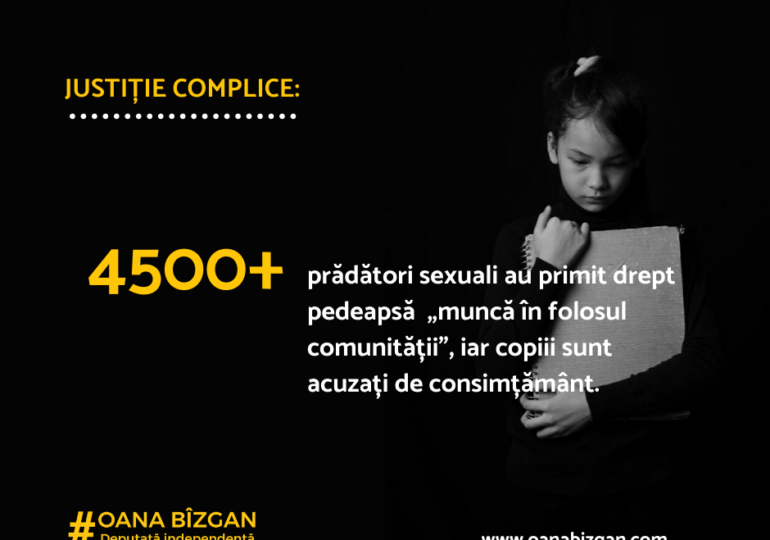 Câți prădători sexuali ajung în pușcărie și câți sunt puși la muncă în folosul comunității, în școli. Cele mai multe cazuri, în București (Infografice)