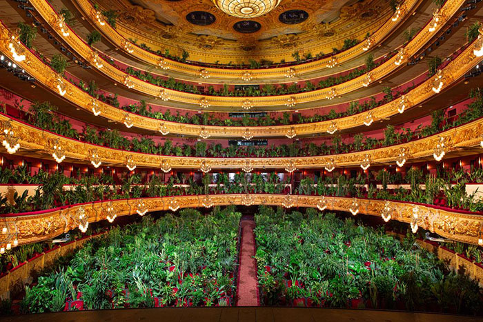 Concert cum nu s-a mai văzut la Opera din Barcelona. Sala a fost plină, însă nu de oameni