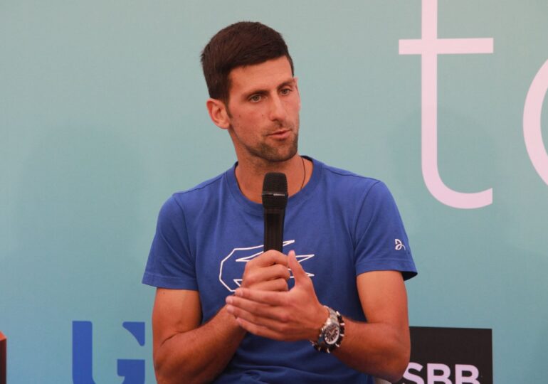 Novak Djokovici, testat pozitiv cu noul coronavirus