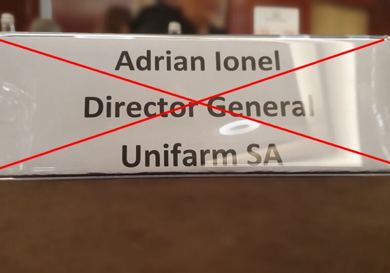 Directorul Unifarm a fost suspendat din funcţie. Un director economic al Termocentralei Midia va asigura interimatul