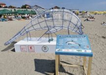Sisteme de colectare în formă de animale marine, amplasate pe litoralul românesc