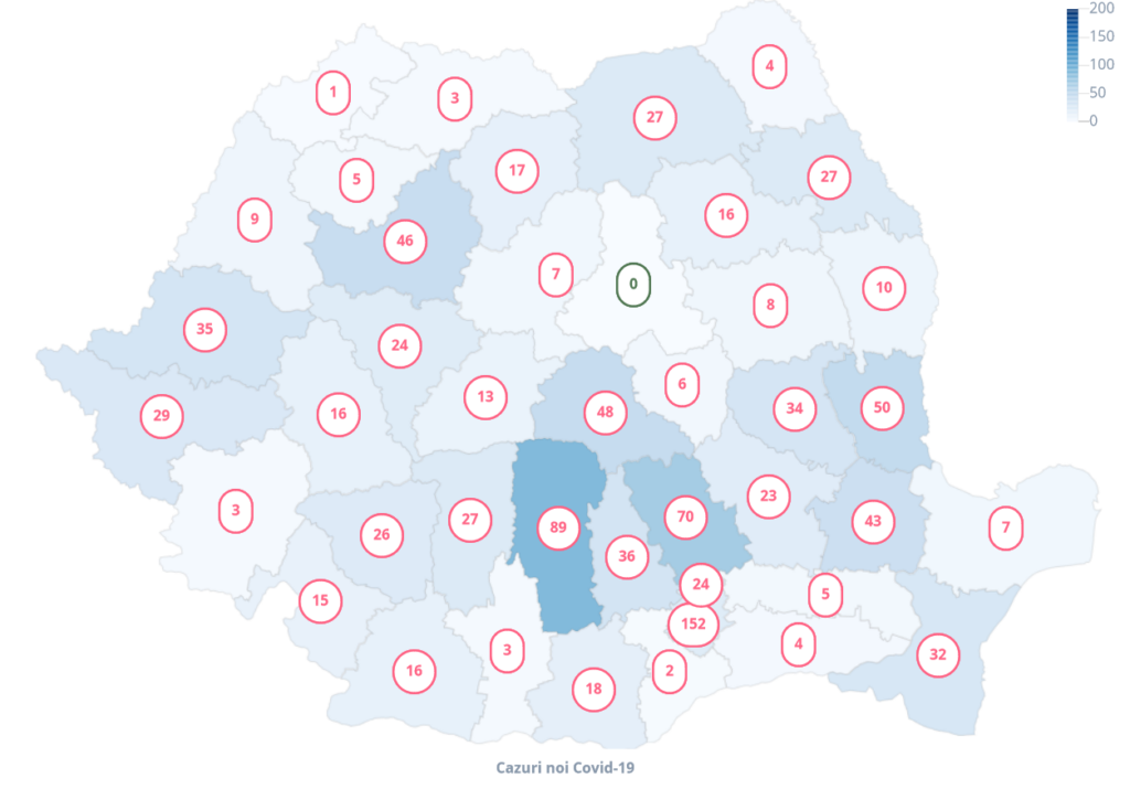 22-iulie-harta-covid-raspandire-judete-românia