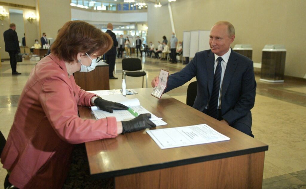 Russia holds main voting day on constitutional cha