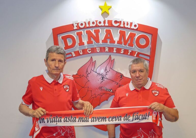 Dinamo și-a prezentat noul antrenor principal - oficial