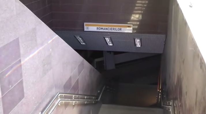 Ministerul Transporturilor prezintă imagini cu staţia de metrou Romancierilor, de pe magistrala Drumul Taberei (Video)