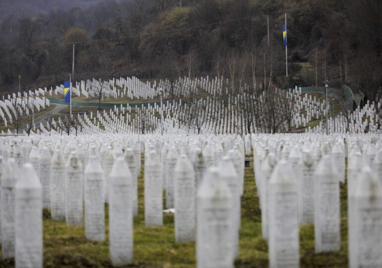 "La Srebrenița, Europa a eșuat"
