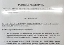 Teodorovici cere instanţei amânarea Congresului PSD de sâmbătă. Partidul nu-l ia în serios, ”e un personaj destul de exotic”