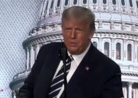 Trump spune că cei care au protestat în timpul discursului său de la Casa Albă sunt ”criminali”