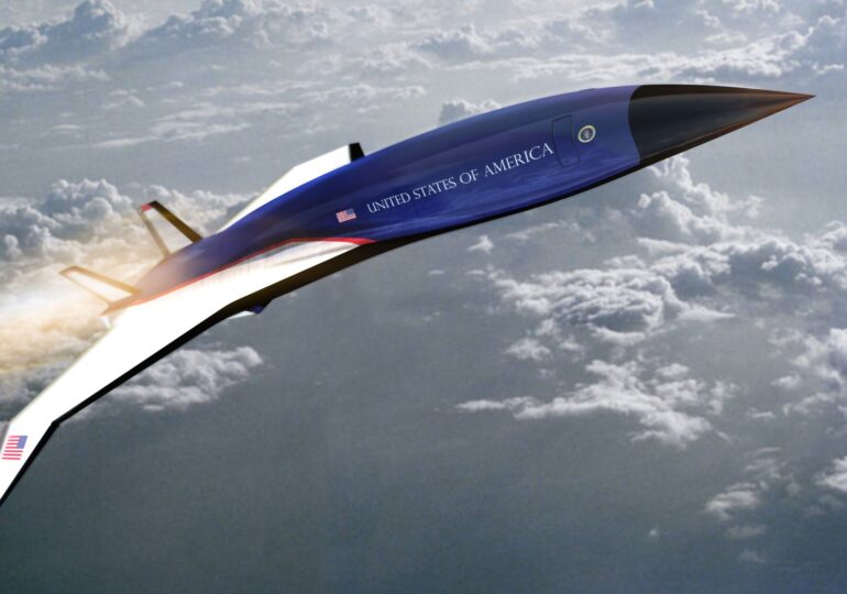 Viitoarea aeronavă Air Force One va atinge de cinci ori viteza sunetului