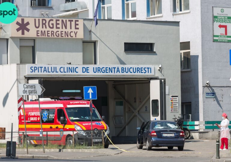 O secție de chirurgie de la Spitalul de Urgenţă Floreasca a fost închisă din cauza Covid-19