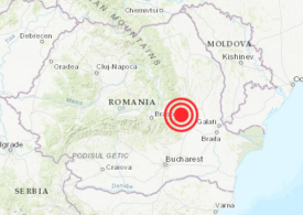Cinci cutremure, la interval de câteva ore, în zona seismică Vrancea și Vaslui