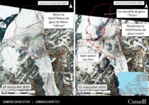 Ultima platformă de gheață rămasă intactă în Arhipelagul Arctic Canadian s-a prăbușit