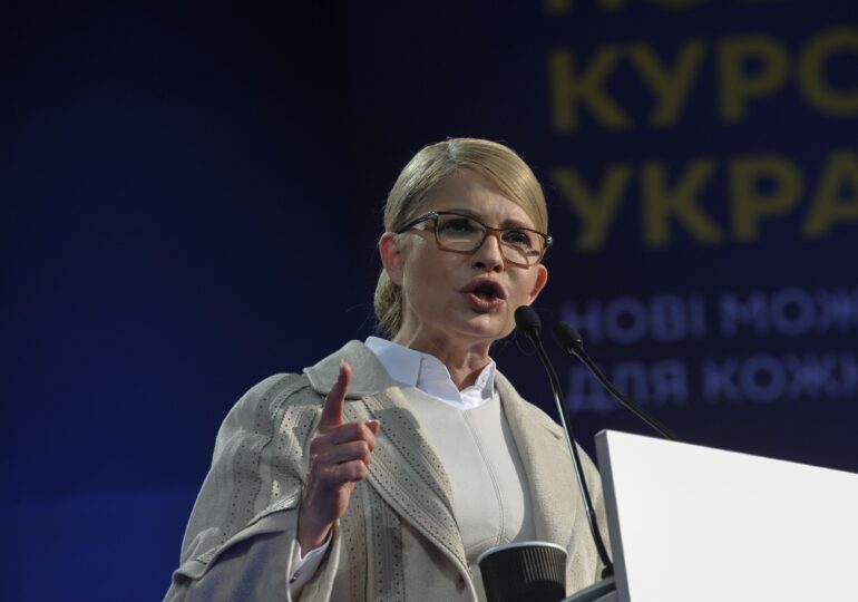 Iulia Timoșenko are coronavirus și se află în stare gravă