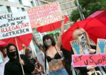 protest prostituate Germania