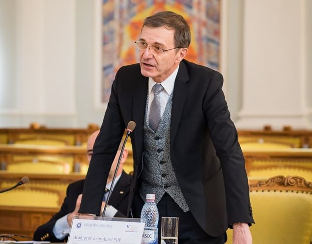 Ioan-Aurel Pop rămâne preşedintele Academiei Române pentru încă 4 ani