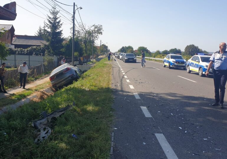 Secretar de stat în Ministerul Economiei, implicat într-un accident în județul Argeș (Video)