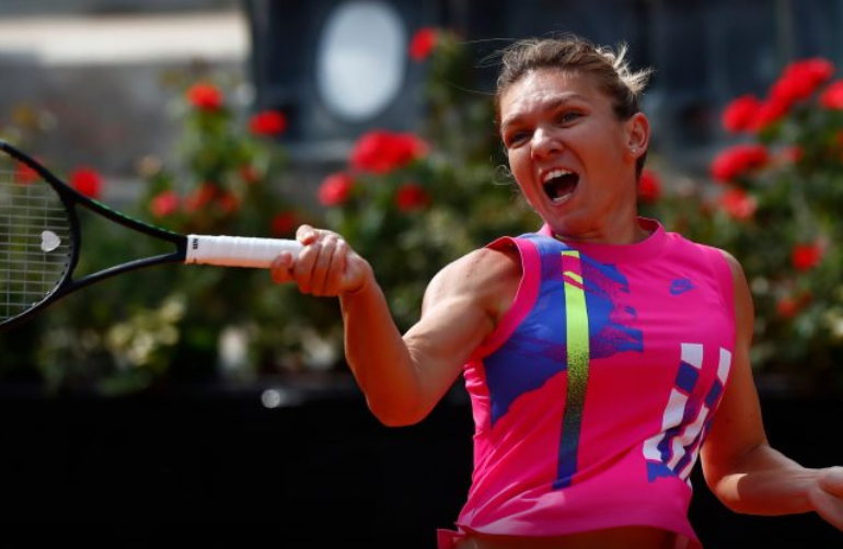 Simona Halep se califică în finala de la Roma după o victorie superbă cu Garbine Muguruza