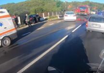 Șoferul lui Bode a mers cu viteză pe contrasens, a tăiat linia continuă și a depășit o coloană de mașini, înainte de accident (Video)