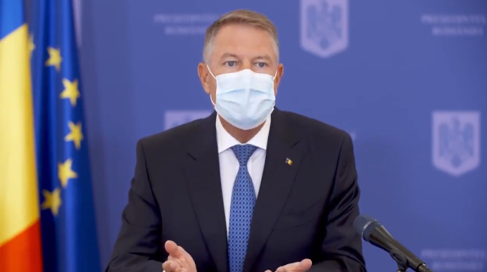 Iohannis: Pentru România, pandemia de COVID-19 reprezintă cea mai dramatică perioadă de după 1989