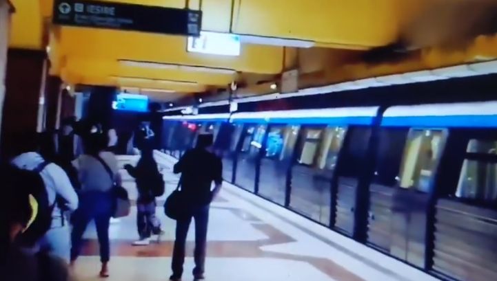 Defecțiune la stația de metrou Tineretului: Circulația a fost afectată și pasagerii, evacuați (Video)