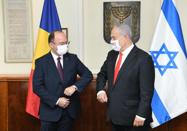 Aurescu s-a întâlnit cu Netanyahu. Vor să facă o ședință comună a celor două guverne