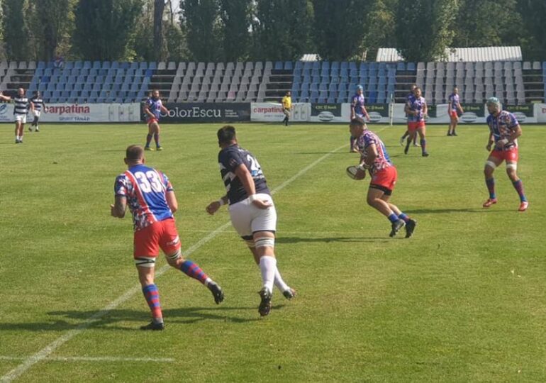 Scor uriaș în Cupa României la rugby