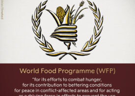 Premiul Nobel pentru Pace 2020 merge la Programul Alimentar Mondial, care luptă împotriva foametei în lume