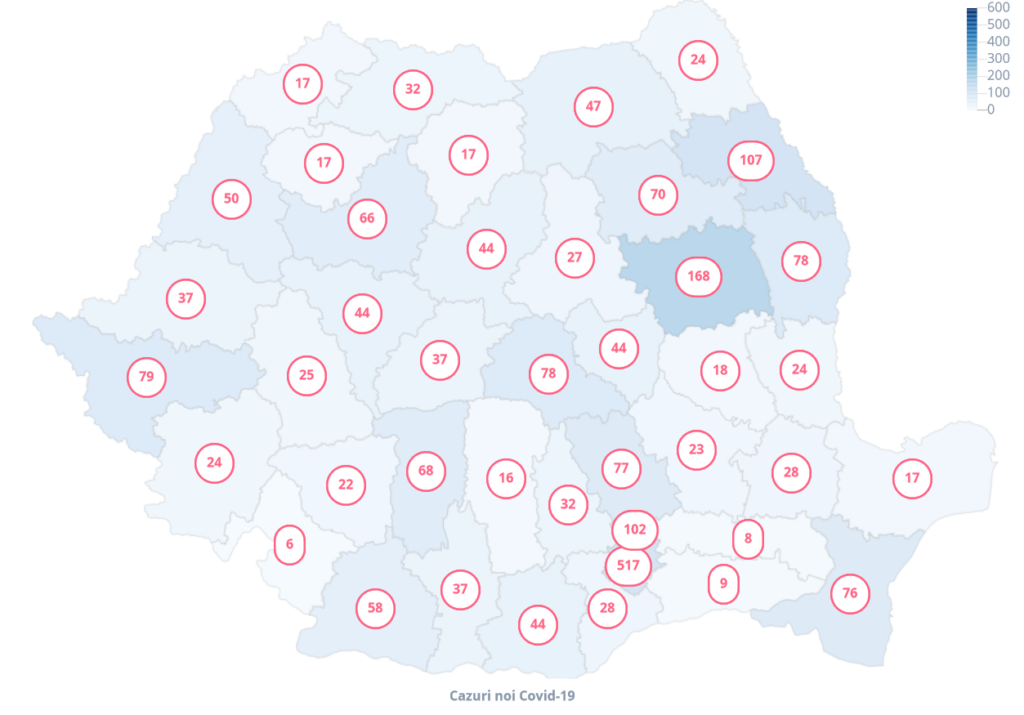 2-octombrie-harta-raspandire-covid-românia