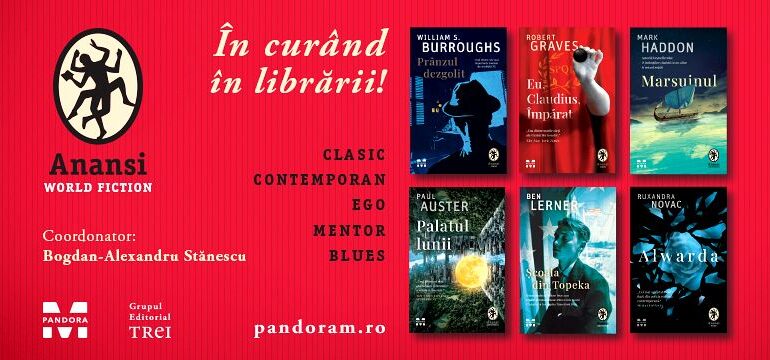 ANANSI aduce șase noi titluri de literatură universală