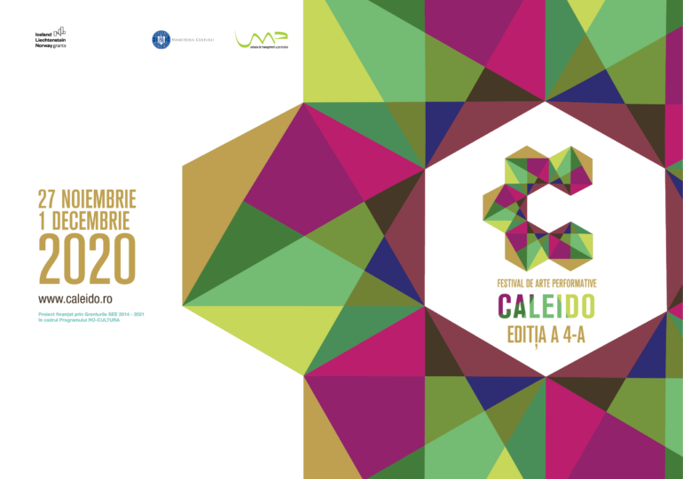 Caleido, festival multicultural de arte interpretative: 20 de spectacole, online, 27 noiembrie - 1 decembrie