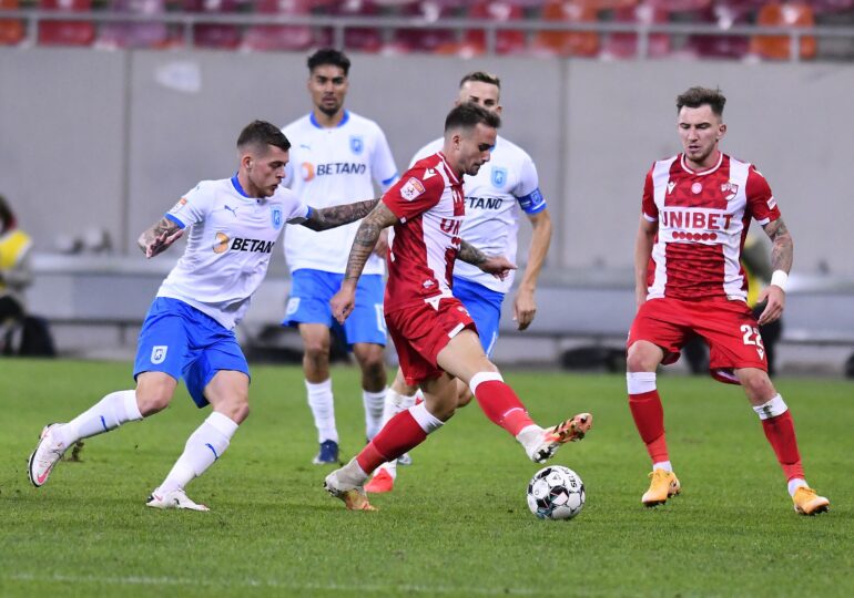 Liga 1: Craiova ajunge la șapte victorii la rând după ce învinge Dinamo cu un penalti discutabil
