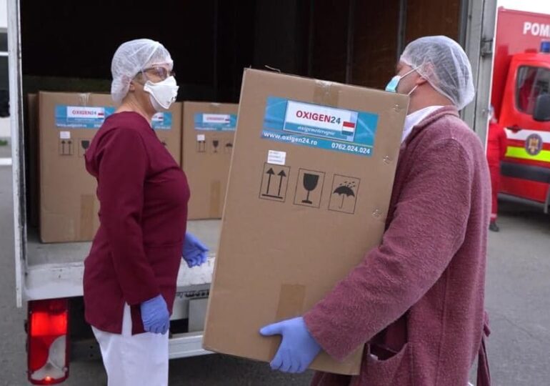 Lidl donează zeci de aparate care-i ajută cu oxigen suplimentar pe bolnavii internați cu coronavirus