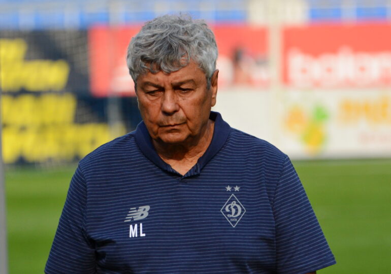 Dinamo Kiev e lideră în Ucraina, dar suporterii cer îndepărtarea antrenorului: ”Lucescu, pleacă!”