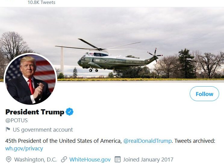 Twitter suspendă mesajele denigratoare la adresa preşedintelui Donald Trump