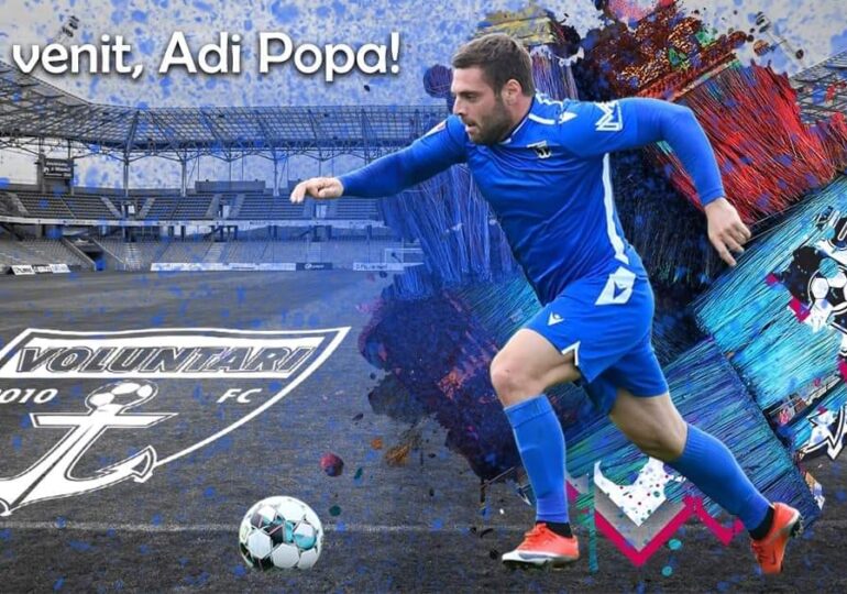 Adi Popa revine în Liga 1