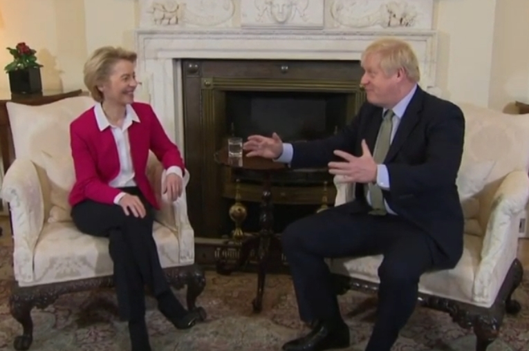 Boris Johnson și Ursula von der Leyen anunță rezultatul discuțiilor pe tema acordului comercial post-Brexit