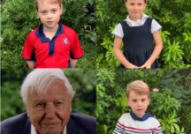 Copiii prințului William au vorbit public pentru prima dată, într-un videoclip cu David Attenborough (Video)