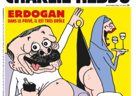Caricatură cu Erdogan pe coperta Charlie Hebdo <span style="color:#990000;font-size:100%;">UPDATE</span> Procurori turci au deschis dosar și pun sub acuzare revista