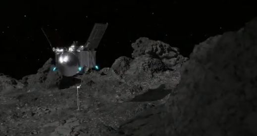 Moment istoric pentru NASA: O sondă a reușit să atingă asteroidul Bennu. În câteva zile aflăm dacă a colectat praf cosmic