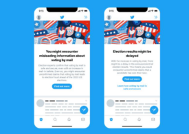 Twitter difuzează mesaje preventive despre alegerile americane