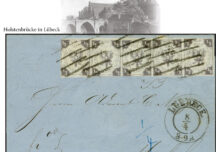 O scrisoare timbrată din secolul al XIX-lea a fost vândută pentru 430.000 de euro în Germania