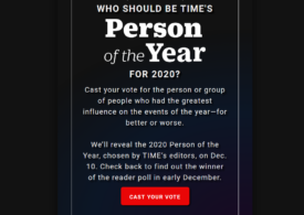 Revista Time a făcut publică lista nominalizaţilor pentru Persoana Anului 2020