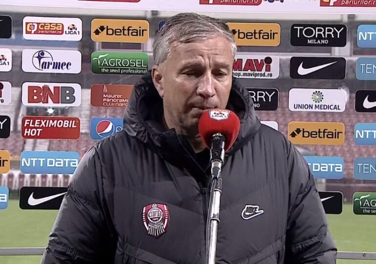 Dan Petrescu anunță o revenire neașteptată la CFR Cluj: "A fost cel mai bun"