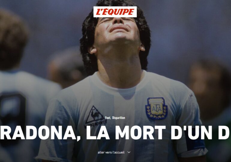 Reacții din presa internațională după moartea lui Diego Maradona