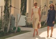Melania Trump a votat în Florida. Nu avea mască, dar era îmbrăcată într-o rochie de 4.500 de dolari (Video)