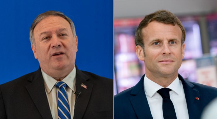 Emmanuel Macron se va întâlni cu Mike Pompeo, aflat în turneu în Europa şi Orientul Mijlociu: Care va fi agenda