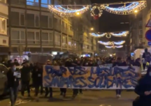 Sute de persoane au protestat în Belgia, faţă de restricţiile de circulaţie (Video)
