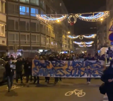 Sute de persoane au protestat în Belgia, faţă de restricţiile de circulaţie (Video)