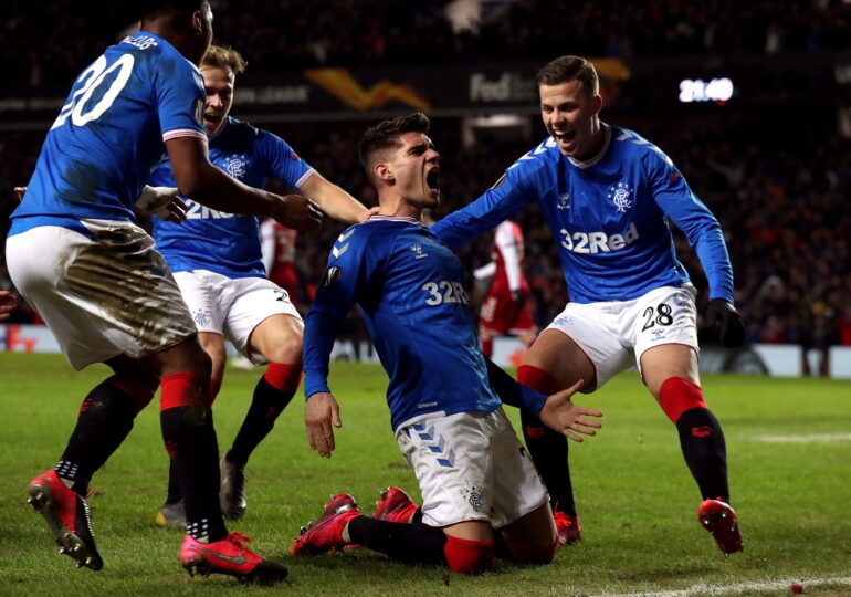 Reacțiile suporterilor entuziasmați ai lui Rangers după golul victoriei semnat de Ianis Hagi: Va deveni unul dintre cei mai buni jucători